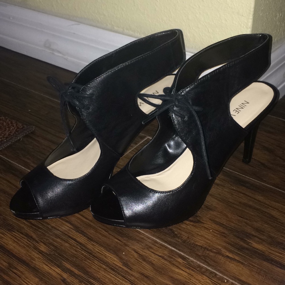 Nine West black heels